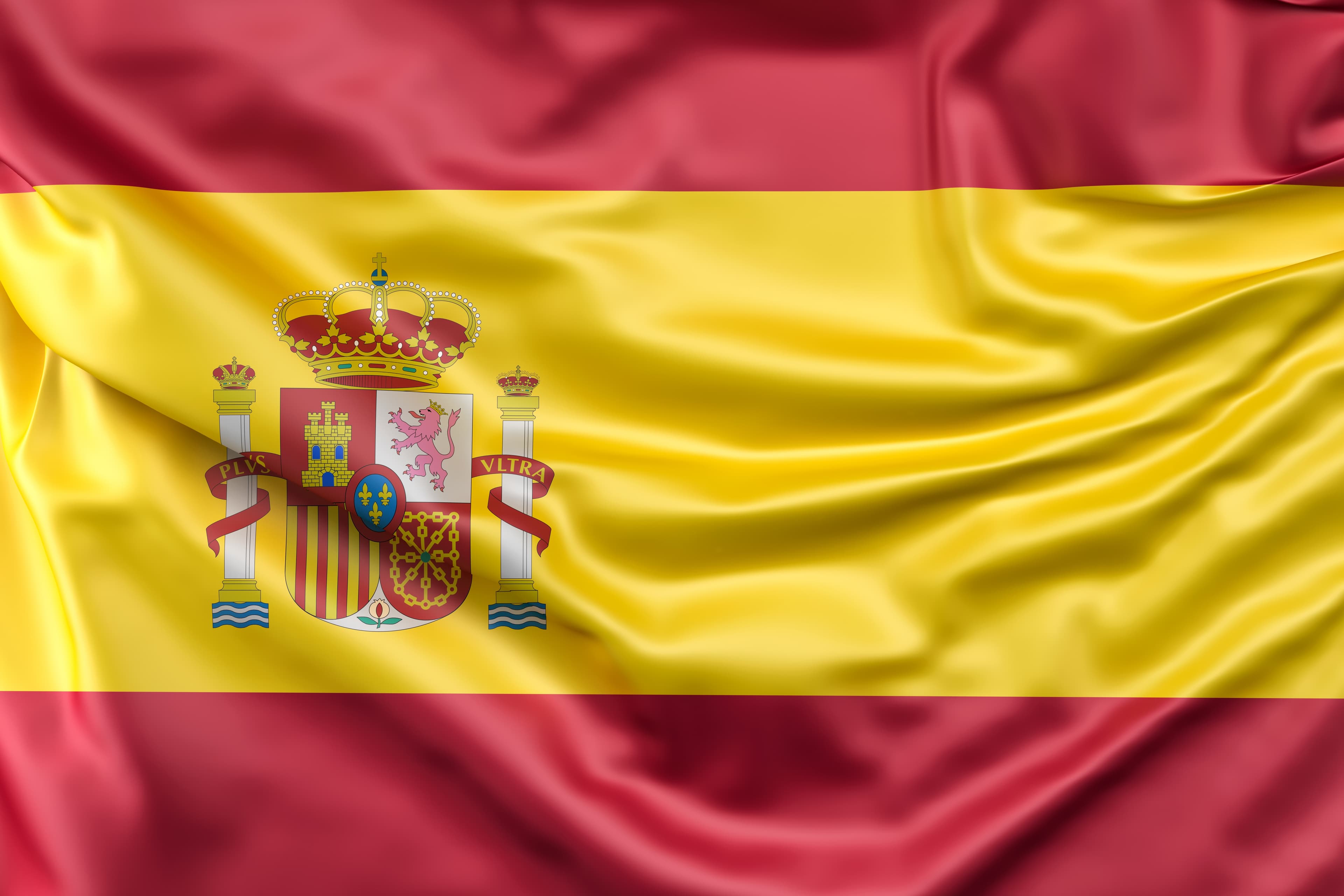 Español flag background