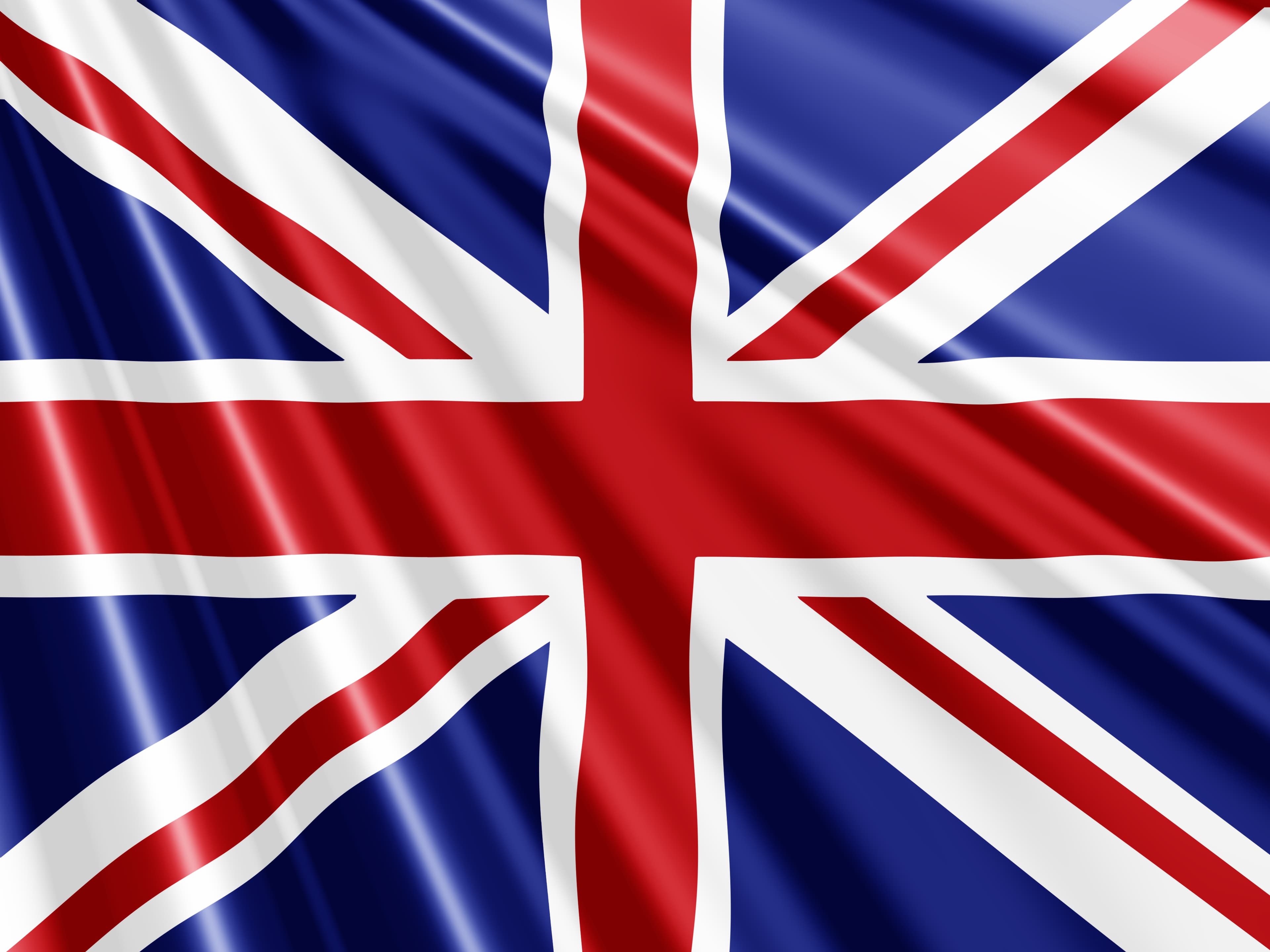 English flag background